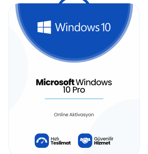 Windows 10 Pro Lisans Anahtarı