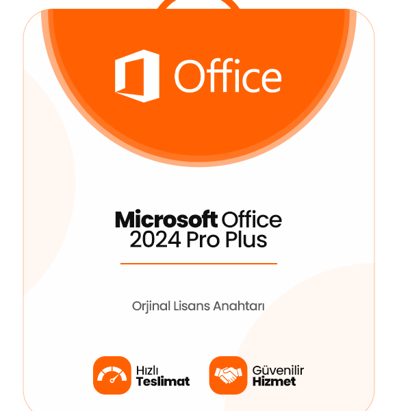 Office 2024 Pro Plus - Orjinal Lisans Anahtarı - Ömür Boyu