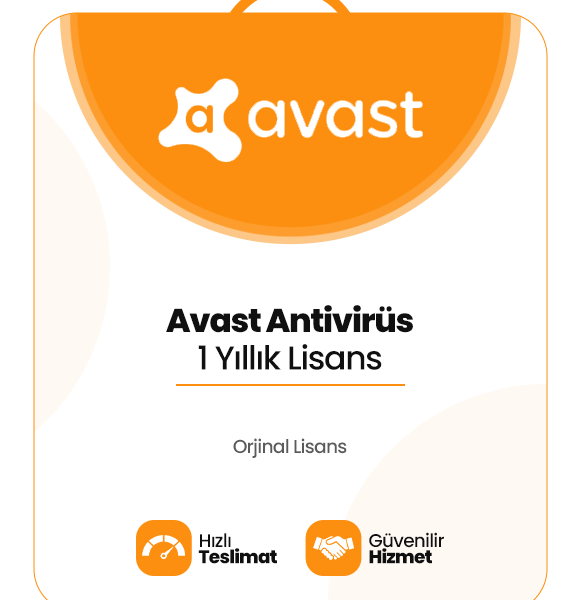 Avast Antivirüs – 1 Yıl / 1 PC
